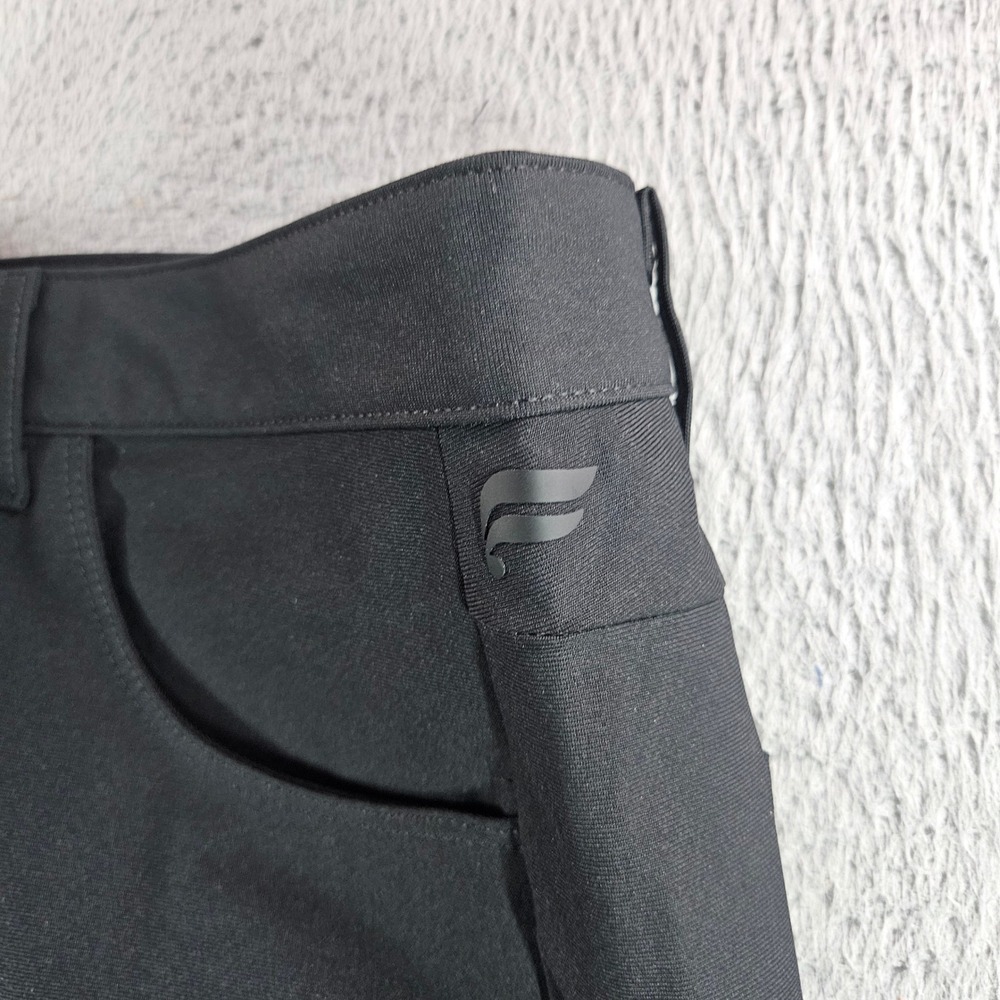 Fabletics Mens Only Pant Black Performance 5-Pocket Active Trousers 36x32 - Picture 4 of 10